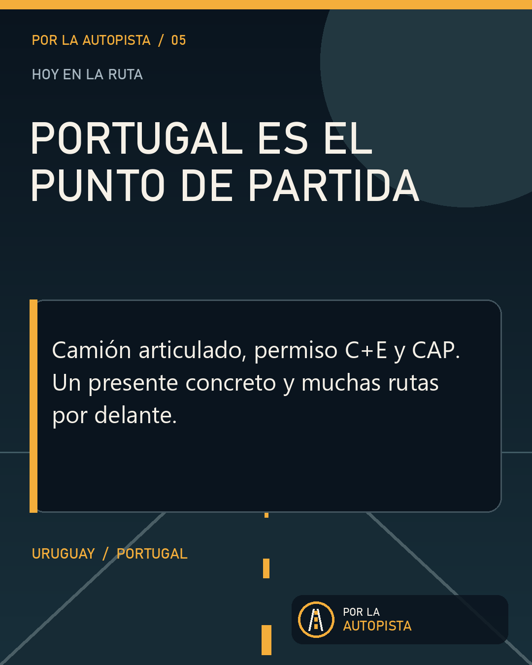 PORTUGAL ES EL PUNTO DE PARTIDA